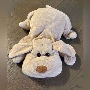 Large beige puppy plush excellent condition